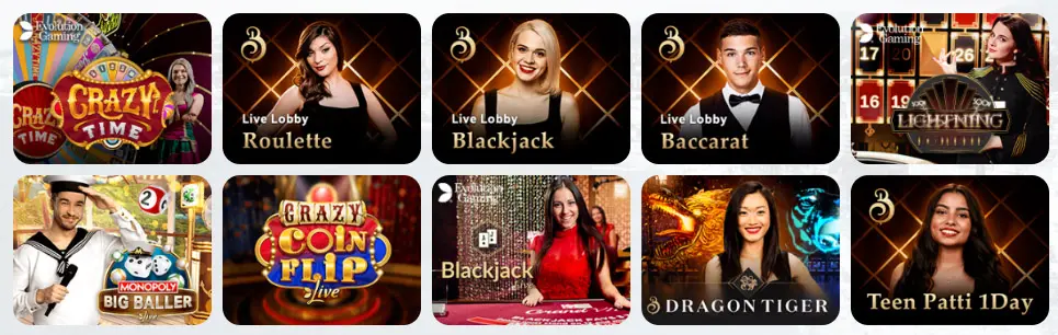 Jeux de casino en direct 7 Signs Casino