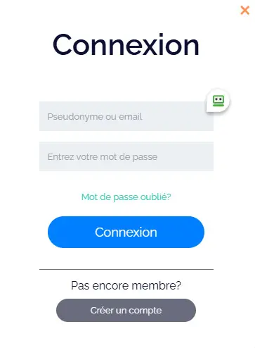 Connexion des membres du 7 Signs Casino