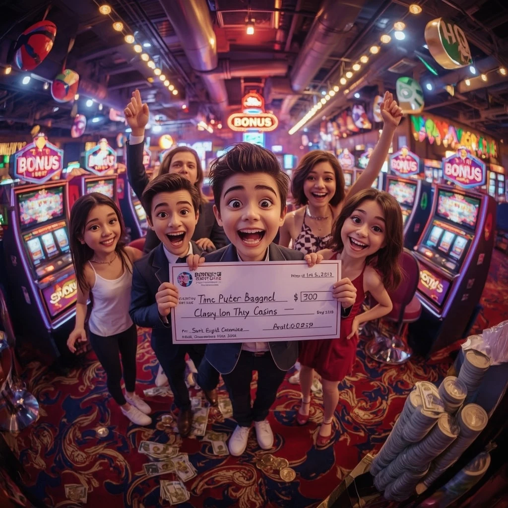 bonus dans les mains de l'homme au casino 7 Signs Casino